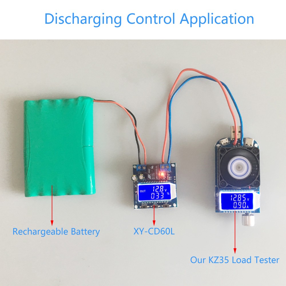 XY CD L V V LCD Lithium Battery Charge Controller Battery Protection Board